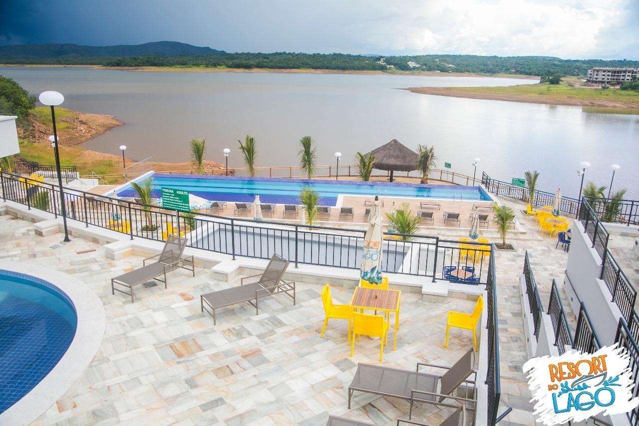 Apto Resort Do Lago Ate 8 Pessoas - Valor Promocional Caldas Novas Buitenkant foto