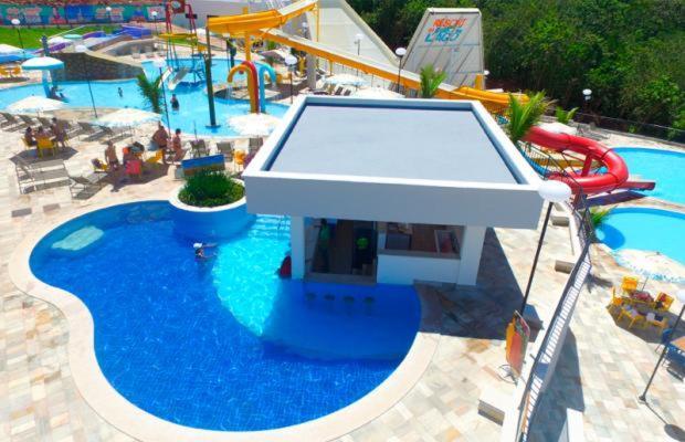 Apto Resort Do Lago Ate 8 Pessoas - Valor Promocional Caldas Novas Buitenkant foto