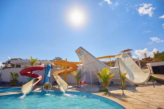 Apto Resort Do Lago Ate 8 Pessoas - Valor Promocional Caldas Novas Buitenkant foto